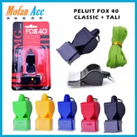 Peluit fox 40 classic berkualitas - peluit olahraga Pluit Fox+Tali