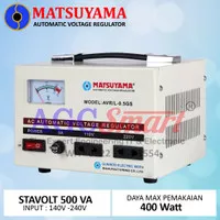 Stavolt Stabilizer Matsuyama AVR-LD 0,5GS 500 VA 500 Watt