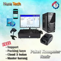 Paket Komputer Kasir Program Pos Kasir Software Minimarket toko retail