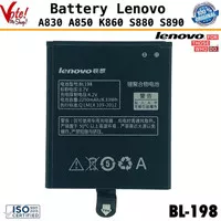 BL198 Baterai Battery Lenovo S880 S890 A859 K860 A830 A850 A859 Ori