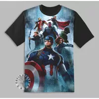 Kaos Anak Avengers Marvel 3D Baju Anak Avengers Marvel Pakaian 10275