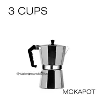 Crema Moka Pot 3 Cups Cookmaster Model Bialetti