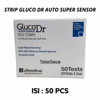 Strip Gluco Dr Super Sensor isi 50