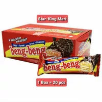 Beng Beng Wafer Caramel Berlapis Coklat 22gr Harga 1 Box isi 20 pcs