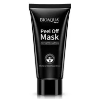 Bioaqua Peel Off Mask Activated Carbon Black Head Mask / Masker Arang