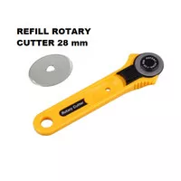 Mata Pisau Refill Untuk Rotary Cutter 28mm 28 mm Isi Cutting Tools Kit