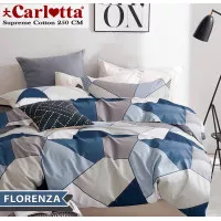 sprei set katun motif florenza