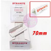 Papir 70mm White Dynamite Kertas Rokok Reguler Linting Lintingan