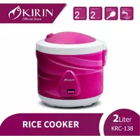 KIRIN Rice Cooker 2L - KRC 138 MG Magic Com Kirin KRC 138 MG