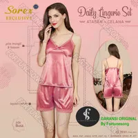 SOREX Exclusice Lingerie Renda Sexy Gaun Malam Baju Tidur Wanita