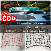 Jaring Bagasi Atap Mobil Roof Rack Net Cargo