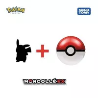 (Paket) Moncolle Pokemon + Poke ball / Pokeball / Original ball