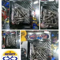 BAUT PROBOLT SET CROME CVT BLOK FOKUS | BEAT VARIO MIO NINJA