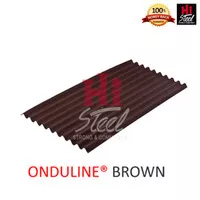 Atap Onduline 95cm X 200cm Brown