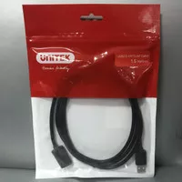 Kabel Perpanjangan USB 2.0 Extension Cable 1.5 Meter Unitek Y-C449GBK