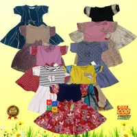 DRESS ANNISA ZERO Baju Anak Perempuan Usia 1-5 Tahun Gaun Pesta Cewek