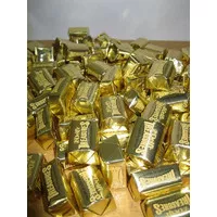 Coklat Delfi Treasure Golden Almond Emas Piramid