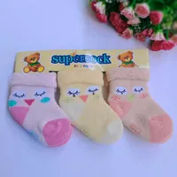 Kaos Kaki Handuk Bayi Supersock Bird Set 3 in 1