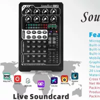 soundcard soundbest v12 live mixer streaming youtube bigo live ori