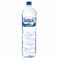 botol kosong bekas 1,5 liter / 1500ml aqua/ nestle/ lemineral/ club - tipe2