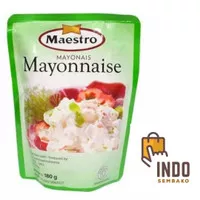 mayonaise maestro 180gr mayones / Saus Mayo 180 gram pouch / Mayonaise