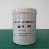 Silicone Rubber RTV 48 dan Hardener - 1 kg