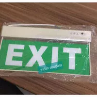 Lampu exit led emergency acrylic