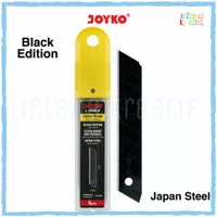 JOYKO Refill Blade L-150 Black Japan Steel | Isi Cutter 5 pcs