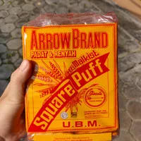UBM arrow brand square puff cream crackers malkist asin manis 360gr