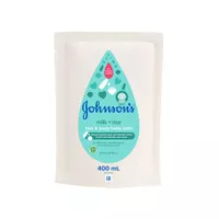 Johnsons Baby Bath Milk Rice 400 ml Sabun Shampoo 2in1 Johnson`s 400ml
