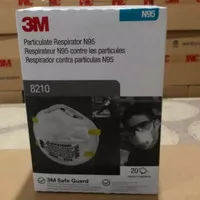 Masker 3M 8210 N95 holigram USA... made in usa.. isi 20 pcs