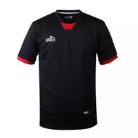 Kaos Olahraga / Jersey Specs Galactica - Black/Red Paprika