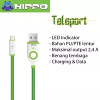 HIPPO TELEPORT 4X Faster Charging Cable & Data Cable USB - Lightning