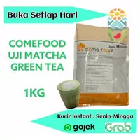 COMEFOOD UJI MATCHA DRINK POWDER GREEN TEA MACCHA / COME FOOD BUBUK