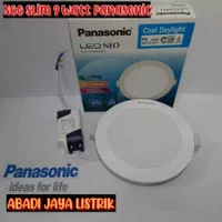 Lampu downlight Led Neo Slim panasonic 9 Watt Ib Bulat