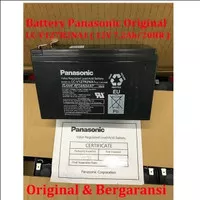 Aki baterai kering Battery Panasonic 12v 7Ah aki ups panasonic 7,2Ah