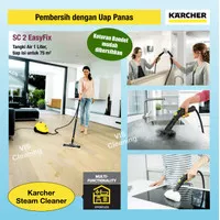 Steam Cleaner Karcher SC 2 EasyFix (Mesin Pembersih dengan Uap Panas)