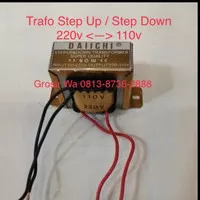 Trafo Step up step down perubah converter 220v to 110v, 110v-220v 60w