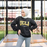 Sweater Wanita l UCLA Sweater | Fashion Terkini | Sweater Termurah