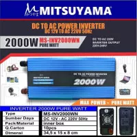 Mitsuyama pure watt inverter 2000 watt / MSW Inverter 2000W