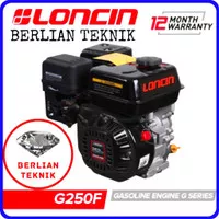 Mesin Penggerak Bensin Engine Gasoline Loncin G250F / 8.5 HP