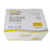 Alkohol Swab SENSI / Sensi Alkohol Swab / Tisu Alkohol 70%