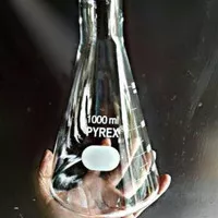 erlenmeyer flask 1000ml - 1000 ML pyrex