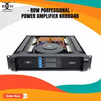 Power NR8004D/RDW profesional/power amplifier/4 channel