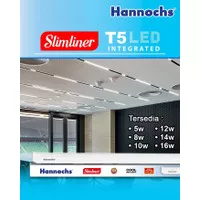 Lampu Panjang Led Slimliner 5w 5 Watt Hannochs TL T5 Panjang 30cm