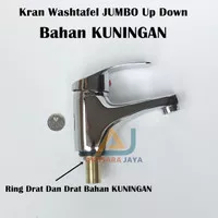 Kran Washtafel Jumbo Model TOTO Up Down