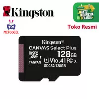 Kingston Canvas Select Plus Micro SDXC 128GB Memory SD Card 128 GB