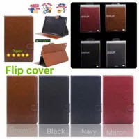Case Tablet Samsung Tab 3 v T116NU Flip Leather Cover Casing