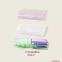 storage box / kotak plastik serbaguna / box nail art / kotak tools