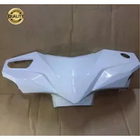 cover stang motor atau batok kepala honda beat fi 2015-2016 putih